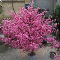 Wholesale 110cm 96 Flower Heads  High Quality Artificial Cherry Blossoms For Wedding Decoration