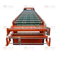 Double Layer Used Color Coated Steel Deck Roof Sheet Making Roll Forming Machine